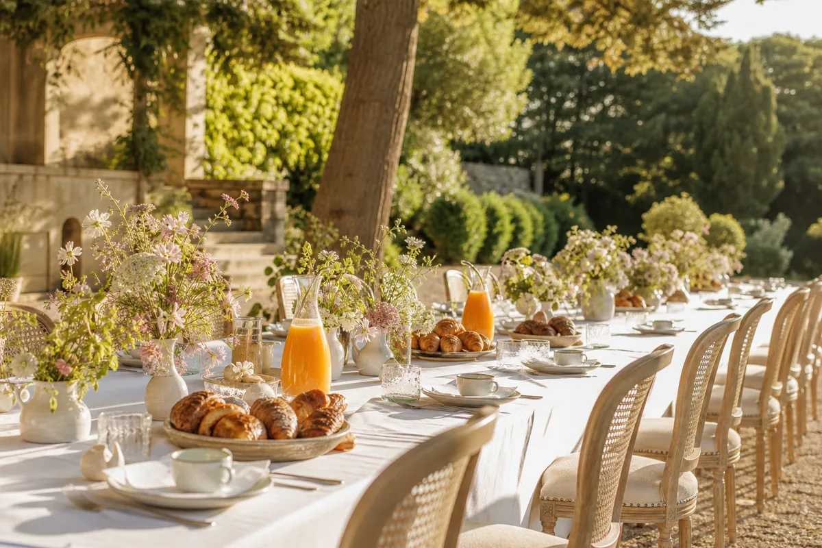 Brunch lendemain de mariage : format, quantités et budget